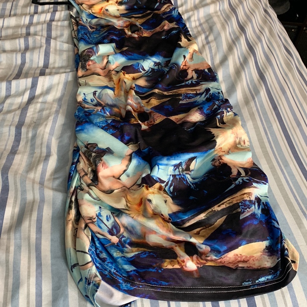 Print dress